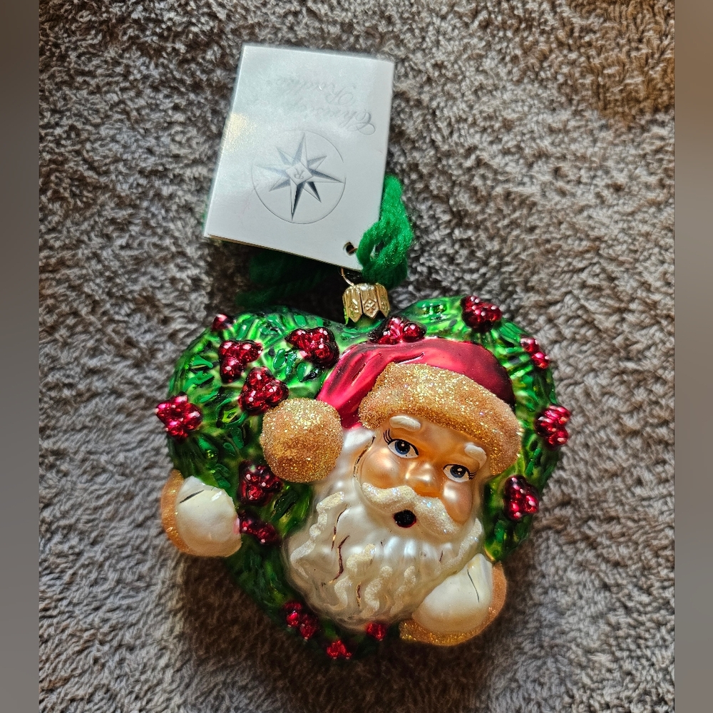 CHRISTOPHER RADKO JOLLY CLAUSE ORNAMENT